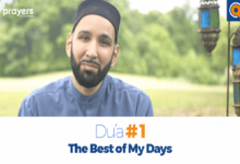 Prayers of the Pious (1): The Best of My Days