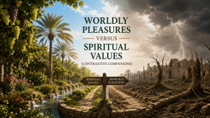 Explore the Quranic story of the two gardens, revealing lessons on gratitude, arrogance, faith, and the lasting value of spiritual wealth.